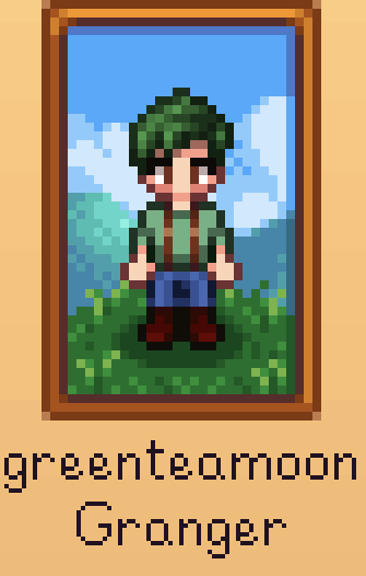 My Stardew Valley character